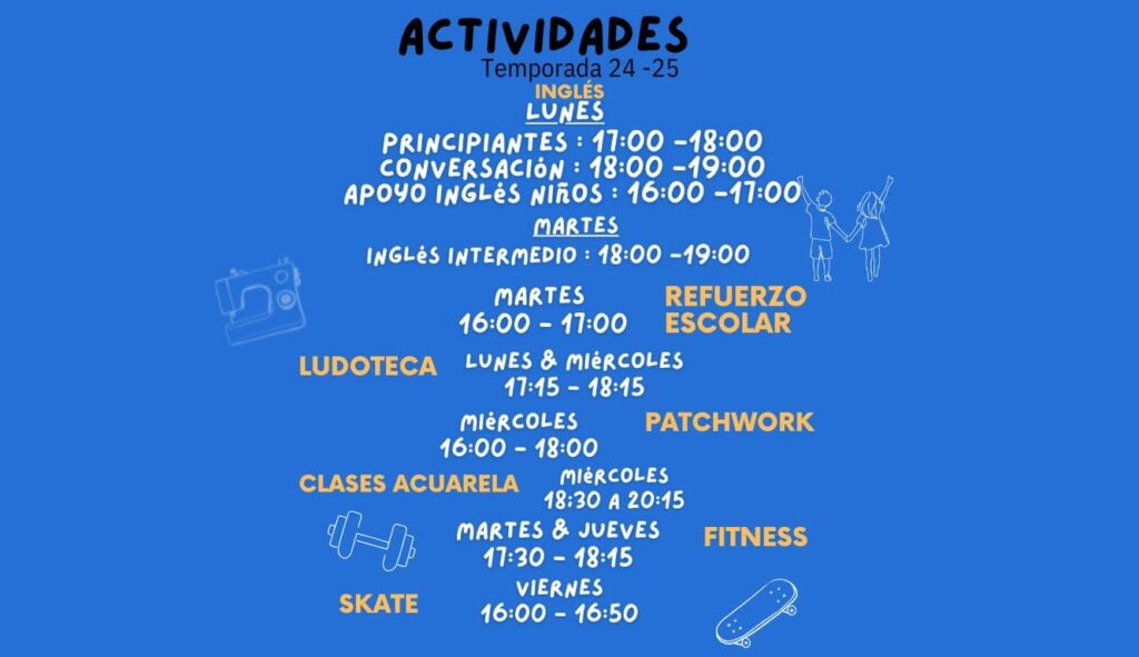 Actividades de la Temporada